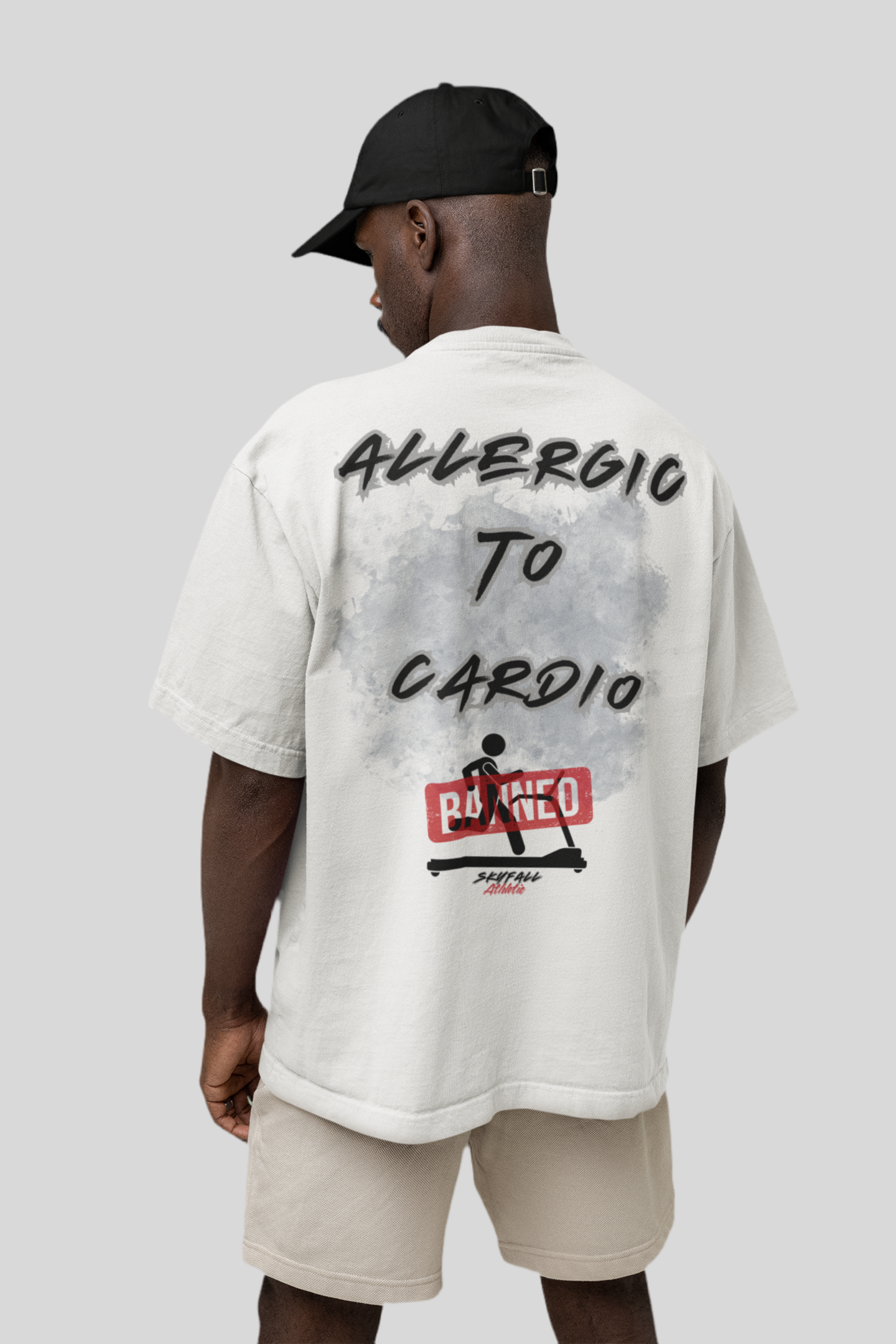 Allergic to Cardio Oversized Shirt