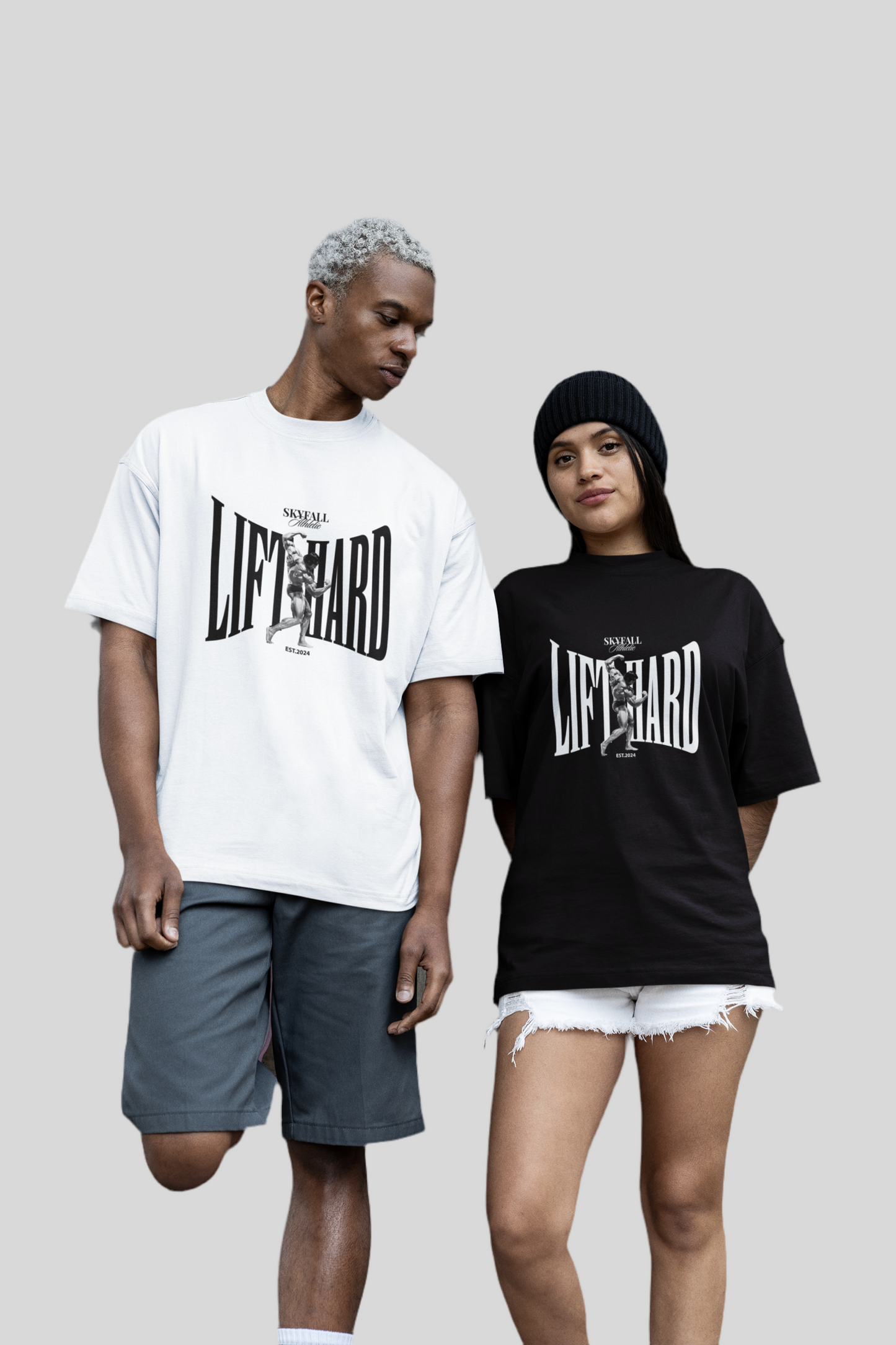 LIFT HARD Premium Oversized Shirt