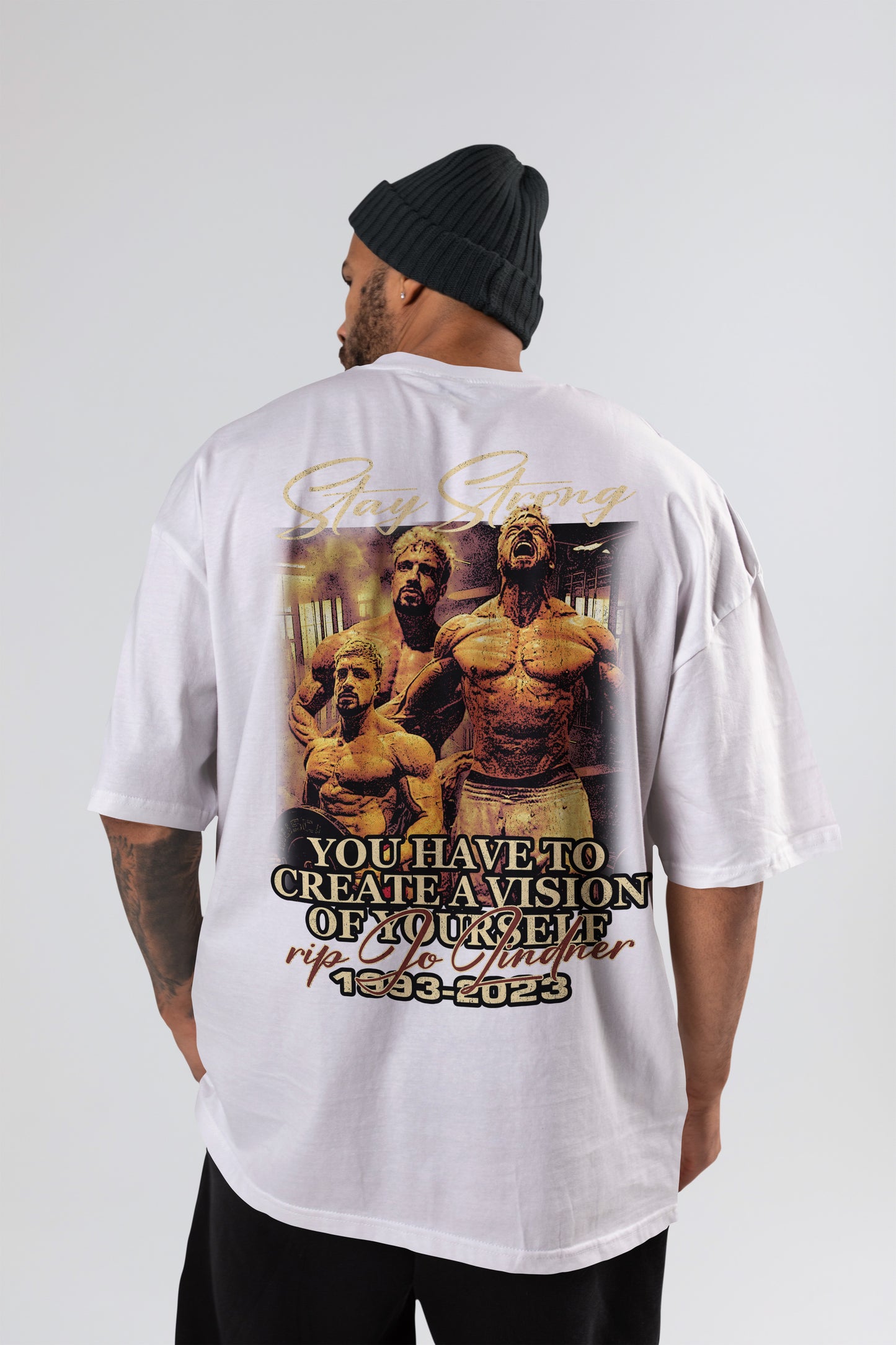 Jo Lindner RIP Oversized Premium T-Shirt Unisex