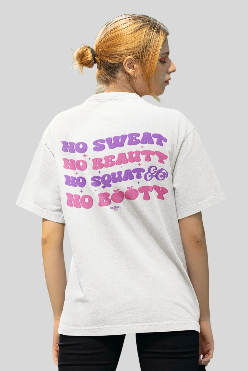 No Sweat No Beauty Oversized Shirt