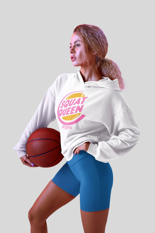 SKYFALL Athletic Squat Queen Premium Hoodie