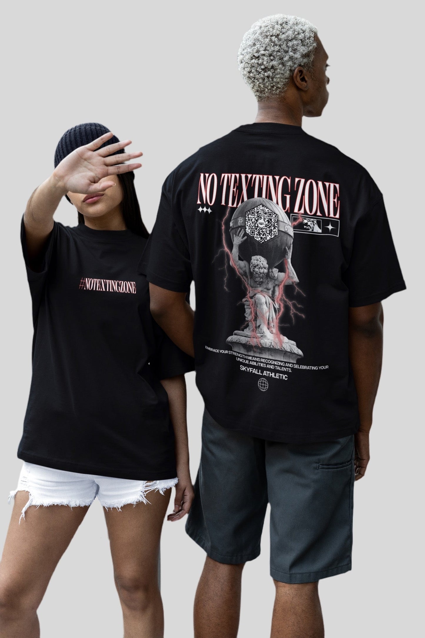 NOTEXTINGZONE Oversized Shirt UNISEX