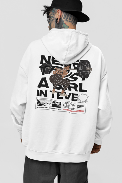NEVER TRUST 2.0 Oversize Oversized Hoodie
